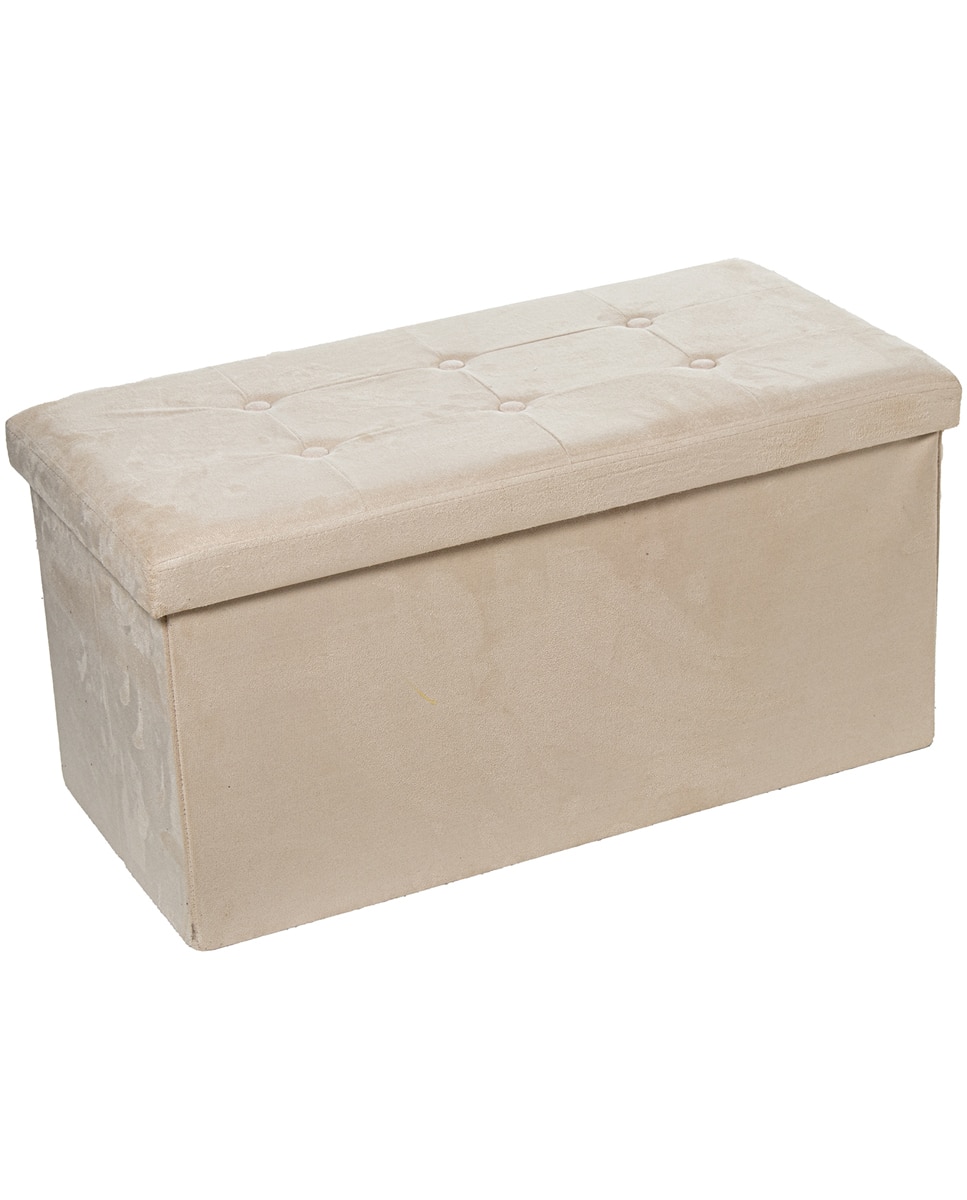 Imagen 0 de Puf plegable poliester gamuza