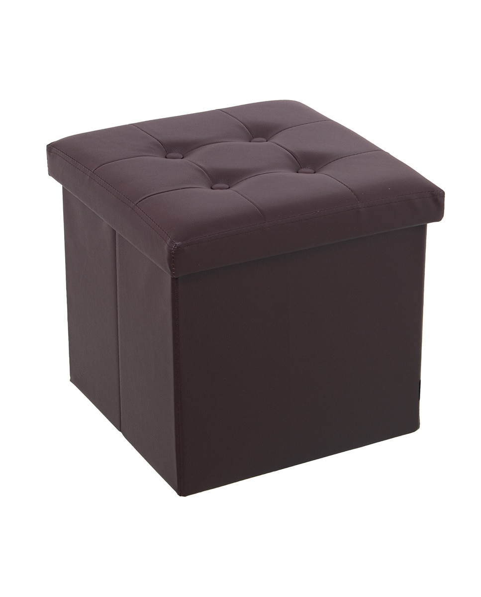 Imagen 0 de Puf plegable polipiel almacena