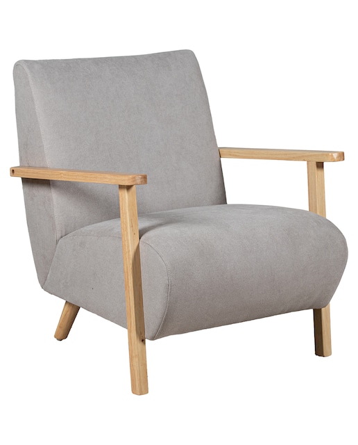 Imagen 0 de Sillon tela brazosy patas made