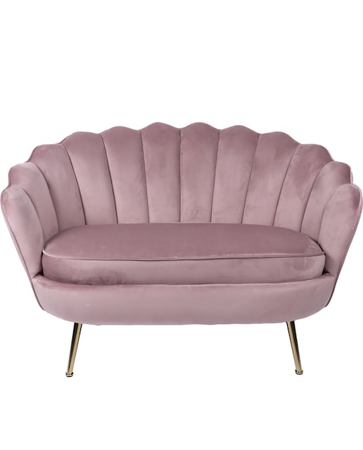 Imagen 0 de Sofa 2 plazas terciopelo malva