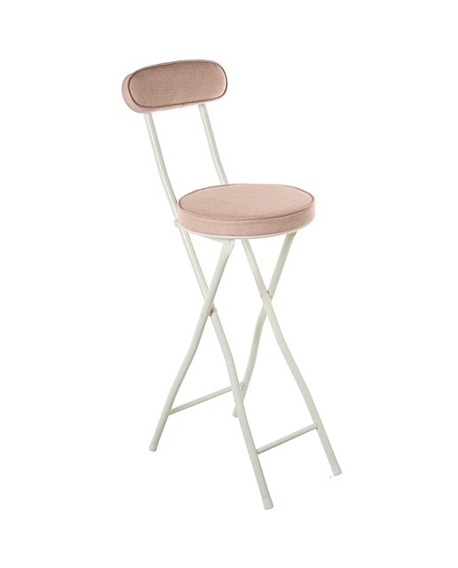 Imagen 0 de Taburete alto con respaldo met