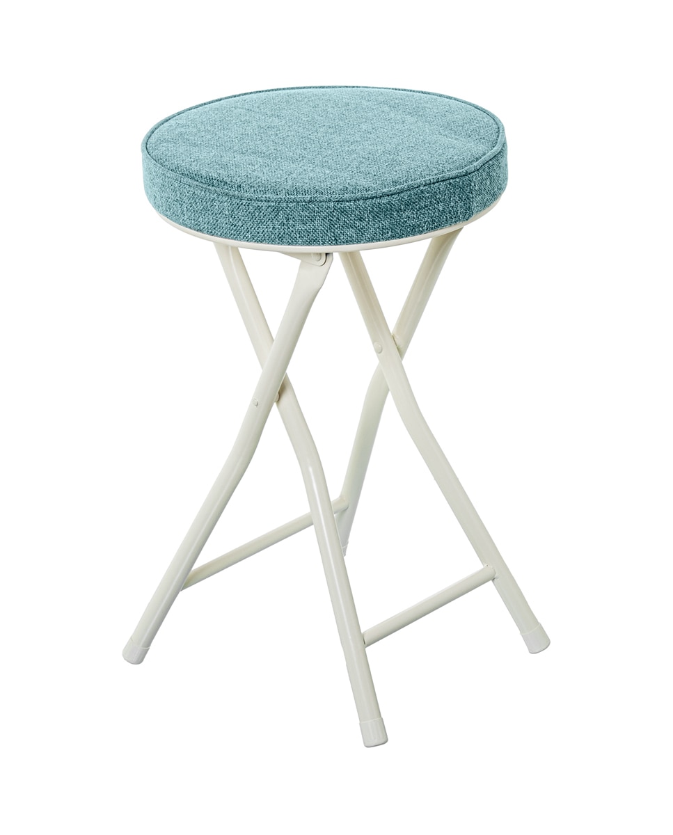 Imagen 0 de Taburete plegable metal tela 3