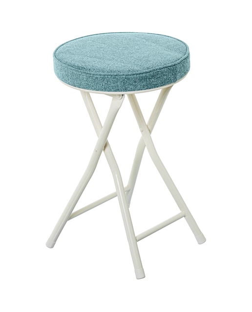 Imagen 0 de Taburete plegable metal tela 3