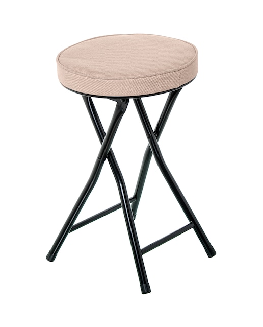 Imagen 0 de Taburete plegable metal tela 3