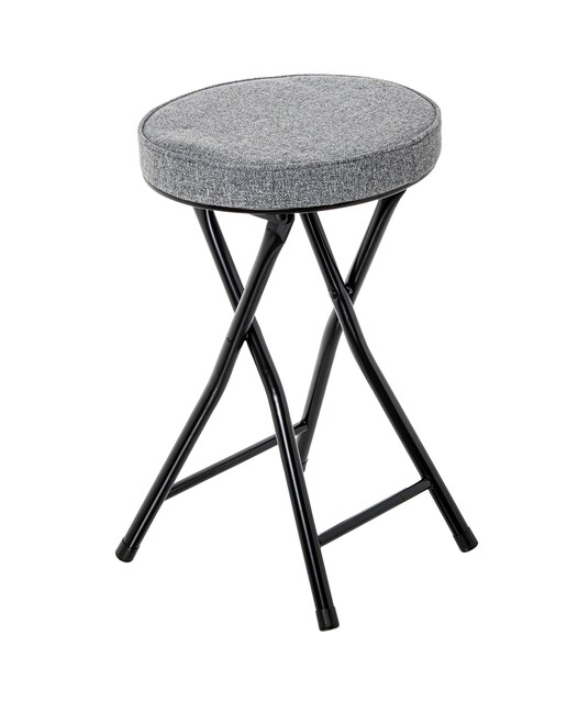 Imagen 0 de Taburete plegable metal tela 3