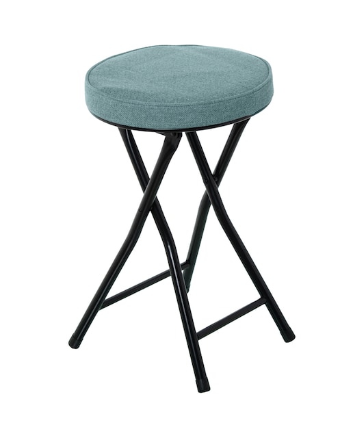Imagen 0 de Taburete plegable metal tela 3