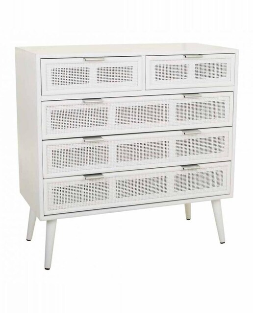 Imagen 0 de Cómoda de madera y rejilla