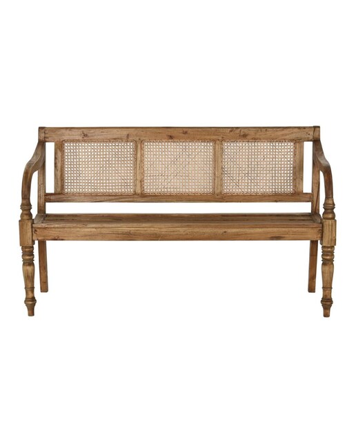 Imagen 0 de Banco caobilla ratan 150x52x87