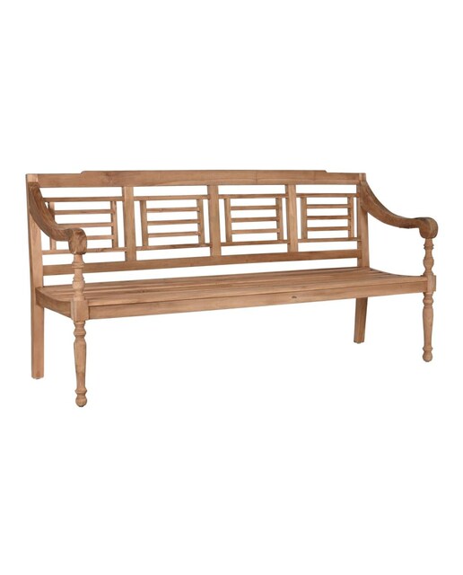 Imagen 0 de Banco teca 200x65x101 tallado