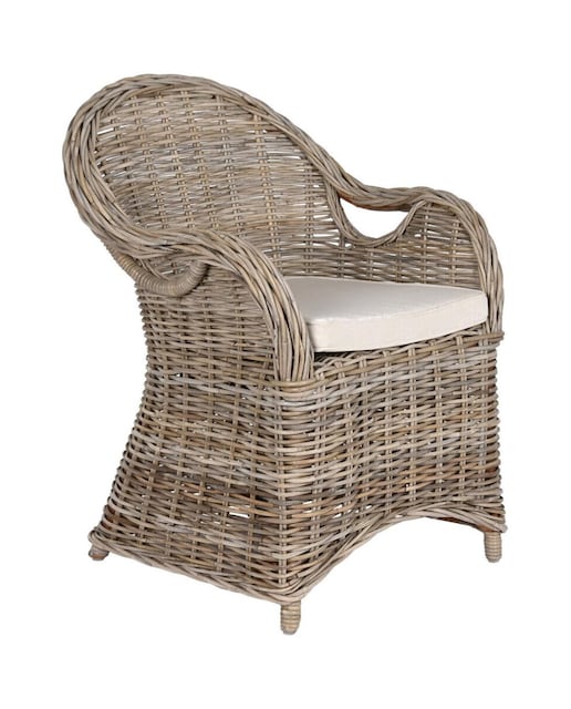 Imagen 0 de Sillon ratan 62x70x88 cojin