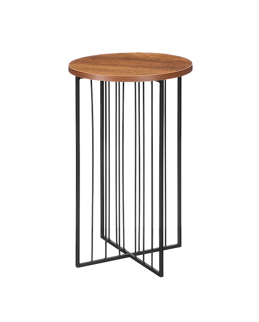 Imagen 0 de Mesa auxiliar redonda alta.