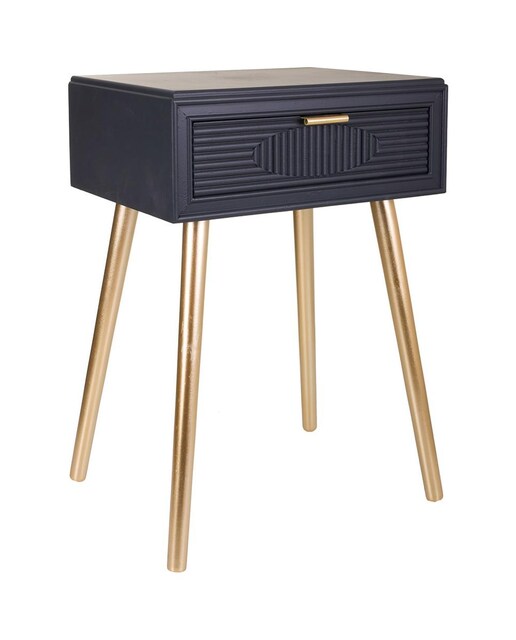 Imagen 0 de Mesita de madera con 1 cajón