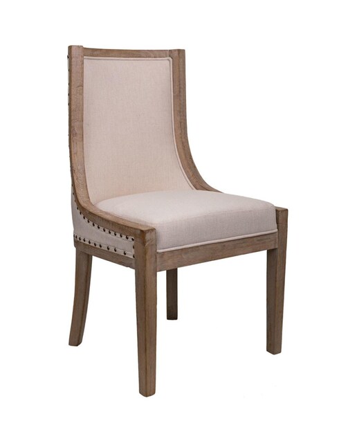 Imagen 0 de Silla de madera tapizada