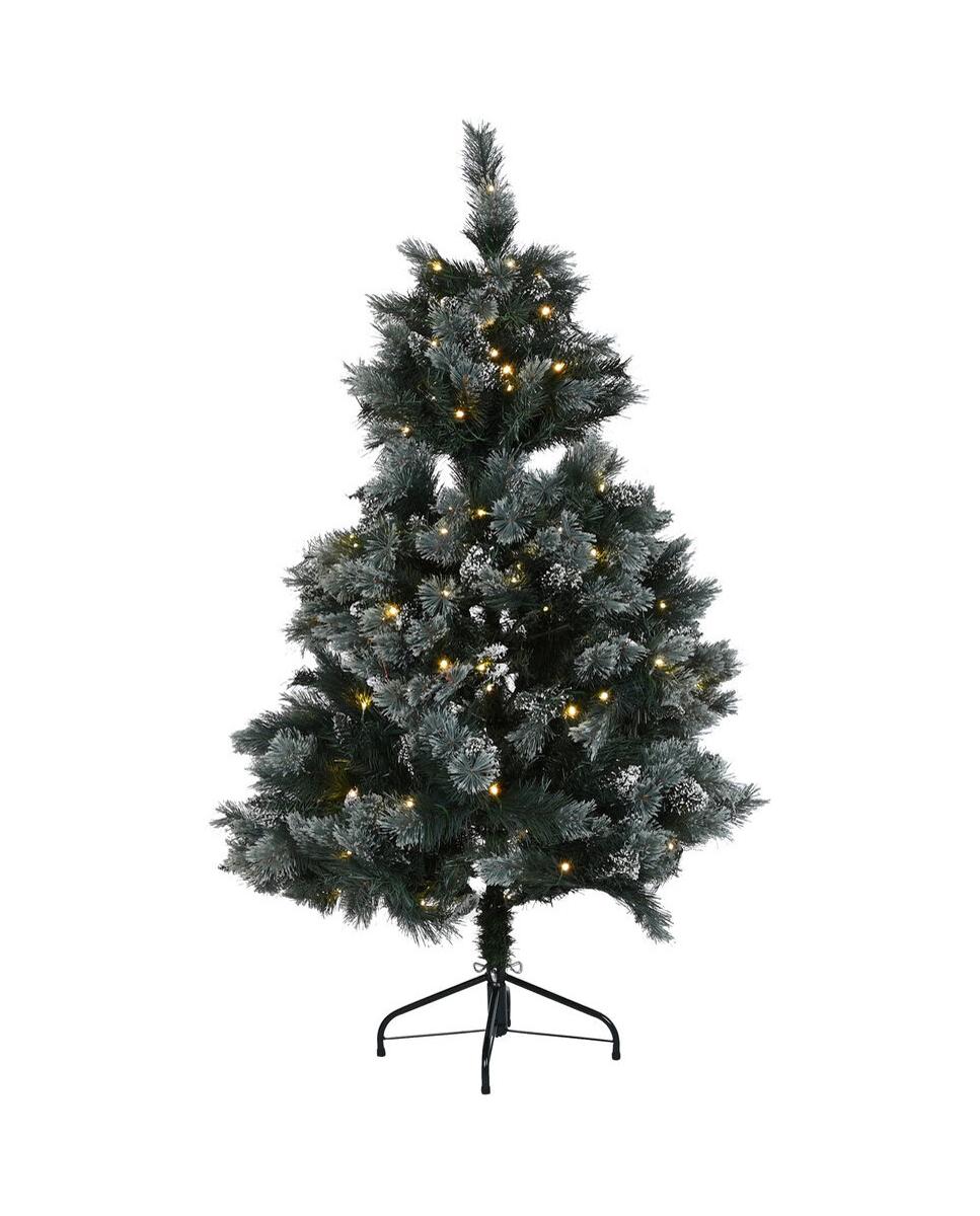 Imagen 0 de Árbol led pvc 200 leds nevado verde