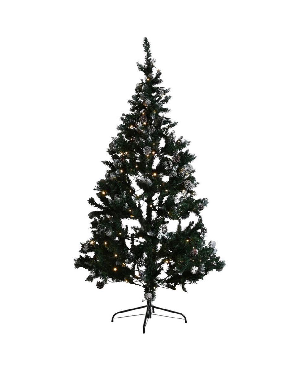 Imagen 0 de Árbol pe metal 250 led verde
