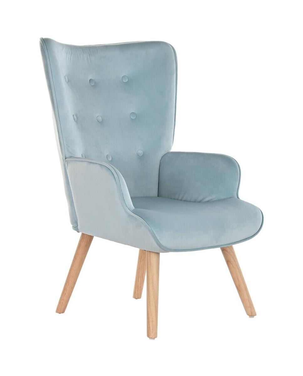 Imagen 0 de Butaca poliéster madera 67x75x96 terciopelo