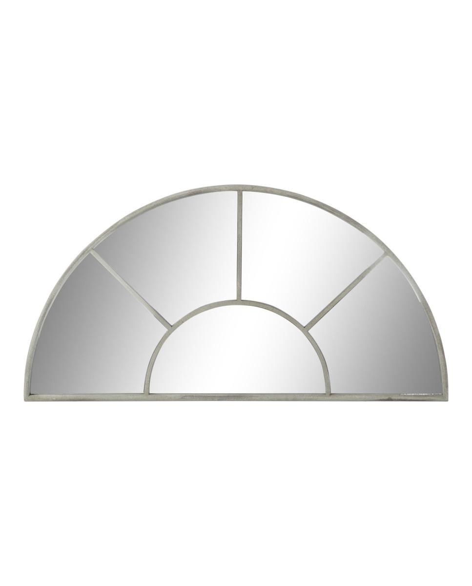 Imagen 0 de Espejo metal 122x2,5x62 ventana envejecido gris