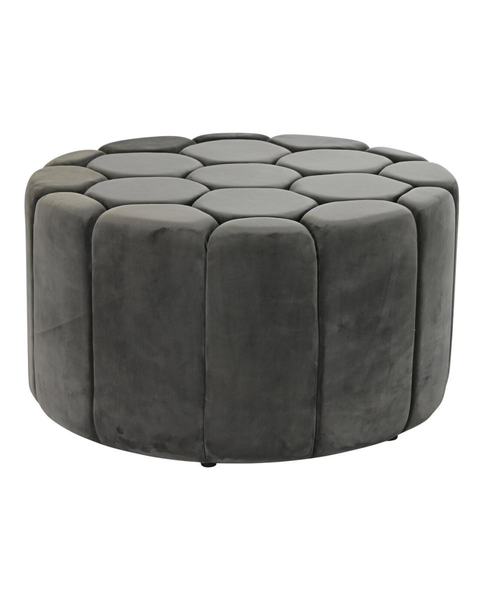 Imagen 0 de Reposapies poliéster mdf 85x85x48 gris