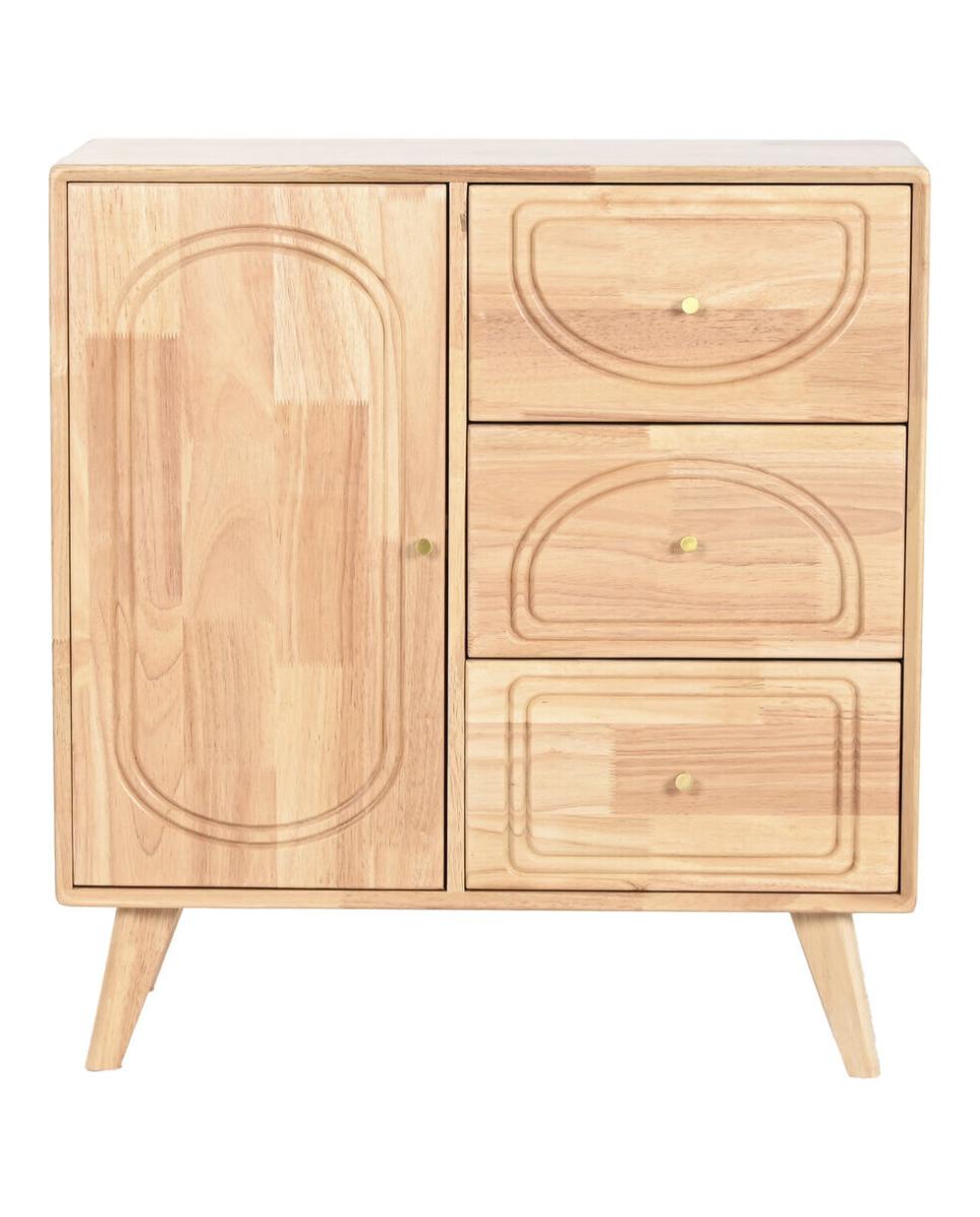 Imagen 0 de Buffet rubberwood ratan 73,5x3
