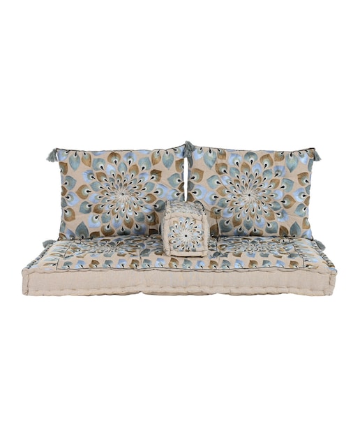 Imagen 0 de Sillon set 4 algodon 150x76x20