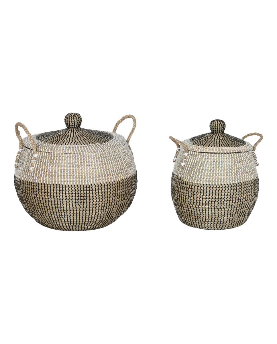 Imagen 0 de Cesta set 2 seagrass 45x45x48