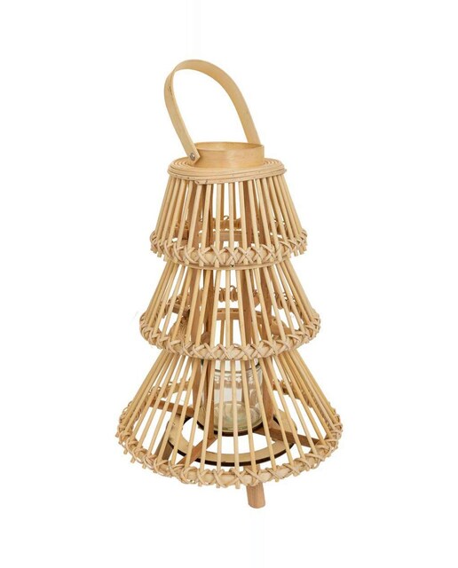 Imagen 0 de Farol portavelasde bambu