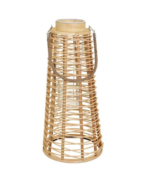 Imagen 0 de Farol portavelasde ratan