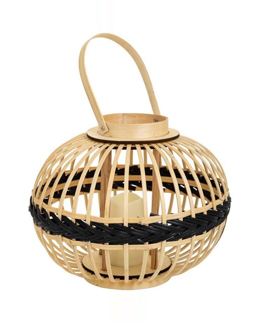 Imagen 0 de Farol portavelasde bambu