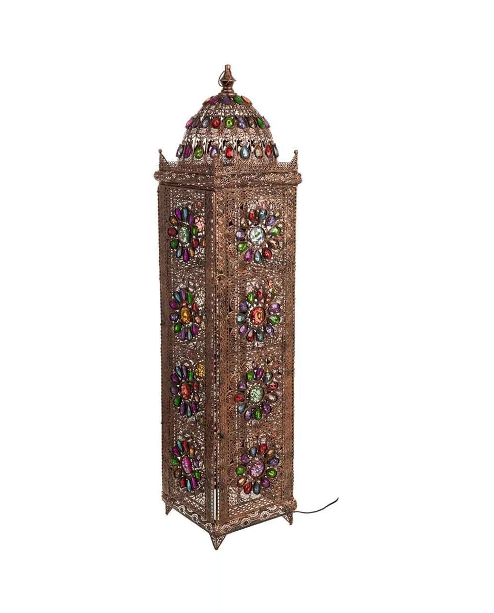 Imagen 0 de Lámpara de metal con cristal acrílico de colores ideal para añadir un toque colorido y contemporáneo a tu decoración