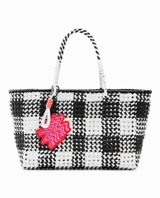 Imagen 0 de Bolso shopper XL trenzado de mujer