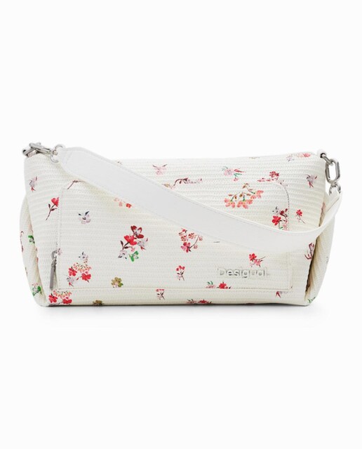 Imagen 0 de Bolso M textura flores de mujer