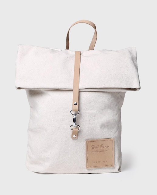 Imagen 0 de Mochila de mujer de lona de algodón