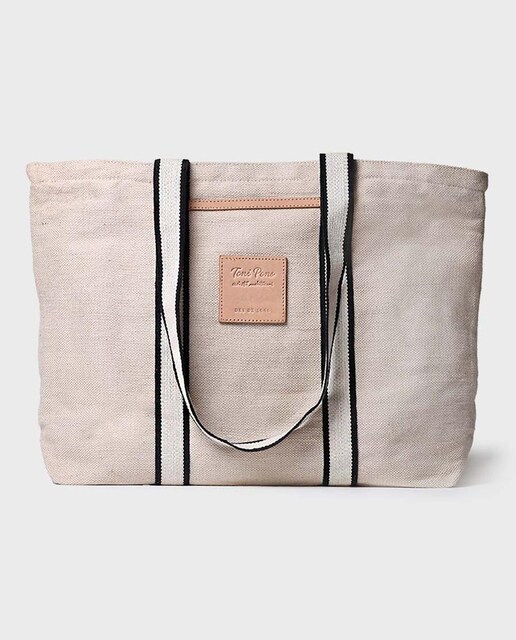 Imagen 0 de Bolso de hombro de mujer de algodón