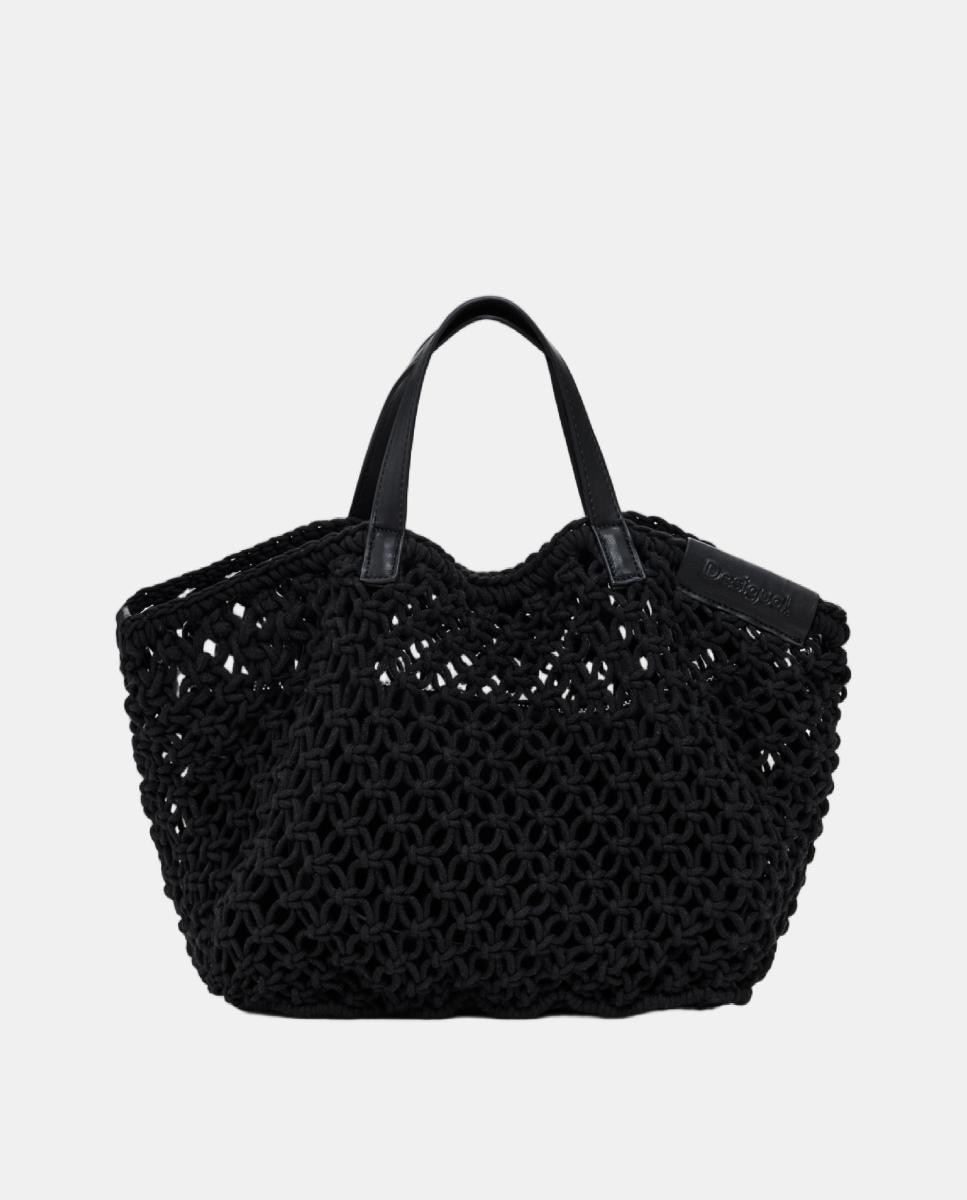 Imagen 0 de Bolso shopper crochet grande