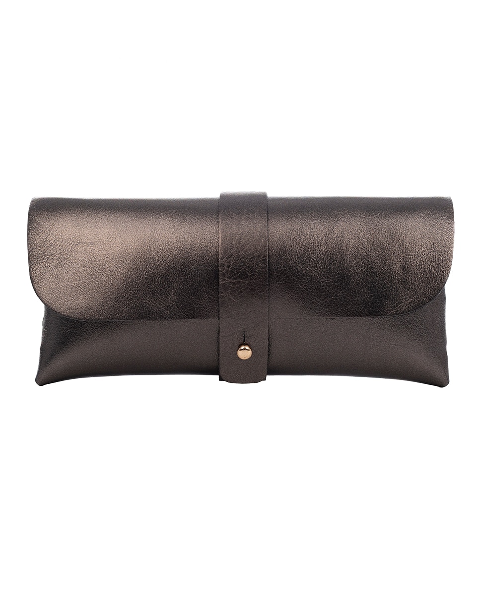 Imagen 0 de Argelato mini bolso de mano / cartera mujer. Piel auténtica Gamuza lacada brillante.