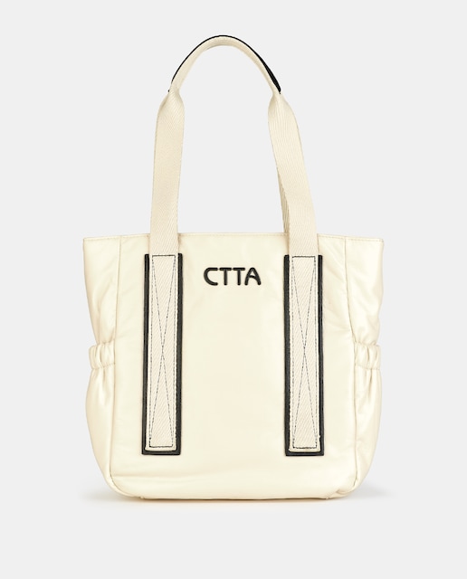 Imagen 0 de Shopping para mujer con cierre cremallera y bandolera regulable para cruzar