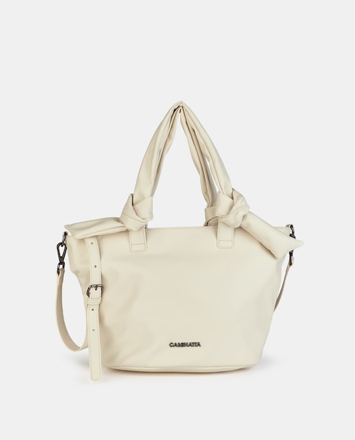 Imagen 0 de Shopping de mujer con cierre cremallera y bandolera larga regulable para cruzar