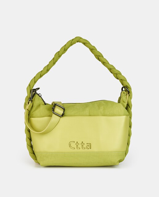 Imagen 0 de Hobo de mujer con cierre cremallera y bandolera larga regulable para cruzar