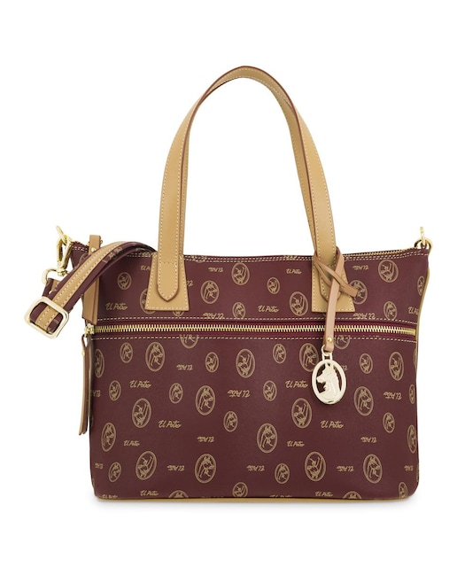 Imagen 0 de Bolso de mujer cesta con dos asas de mano y una correa extensible