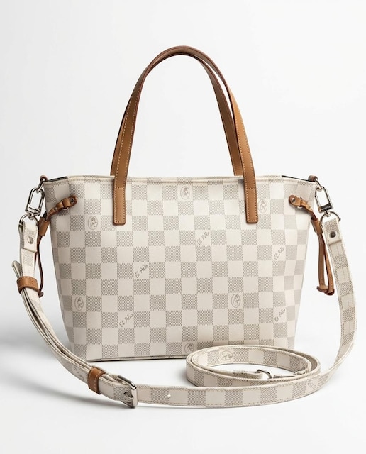 Imagen 0 de Bolso de mujer tipo cesta con asas de hombro