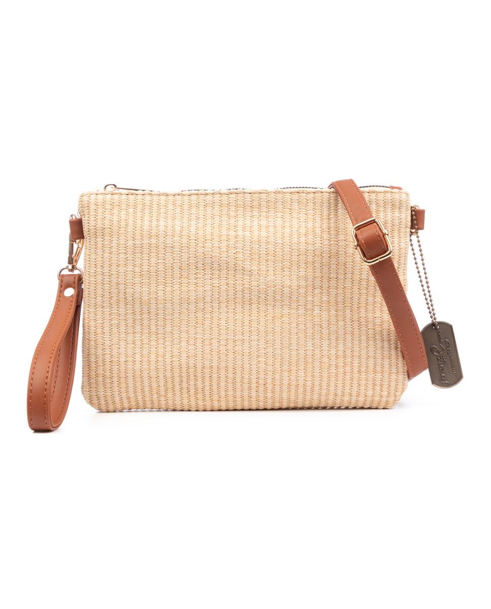 Imagen 0 de Bellano Bolso bandolera Mujer. Tejido algodón piel sintética PU.