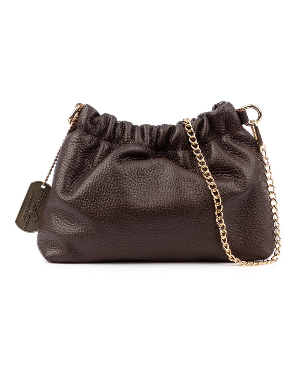 Imagen 0 de Basile Bolso bandolera Mujer. Piel auténtica Dollaro