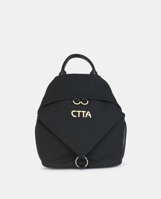 Imagen 0 de Mochila de mujer con cierre cremallera y  bandoleras largas regulables