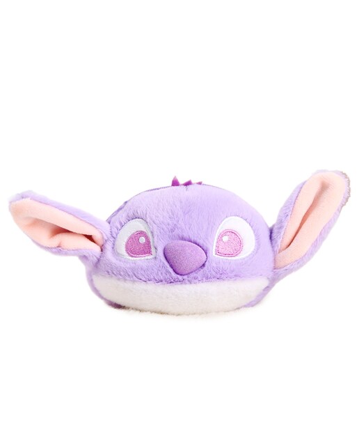 Imagen 0 de Monedero extrasuave. Diseño de monstruito morado. 10 cm.