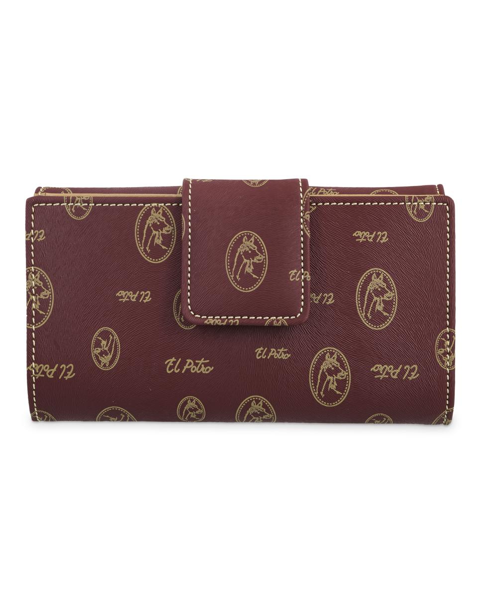 Imagen 0 de Cartera billetera de mujer con monedero
