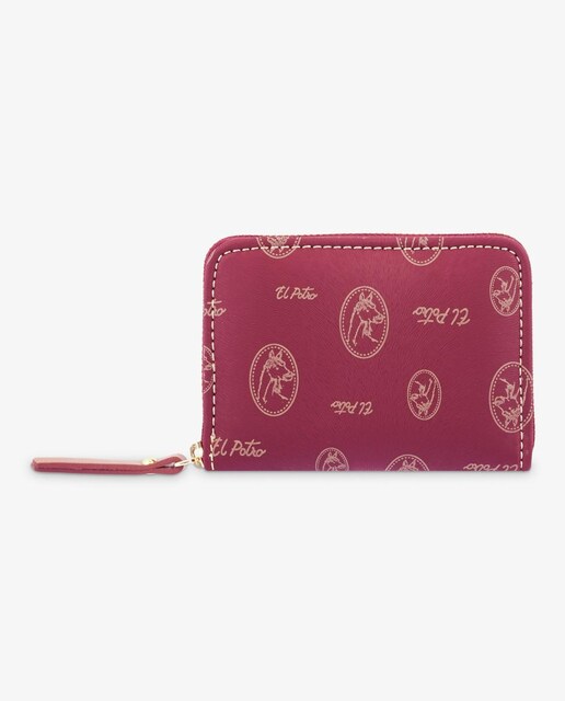 Imagen 0 de Monedero tarjetero de mujer cierre de cremallera