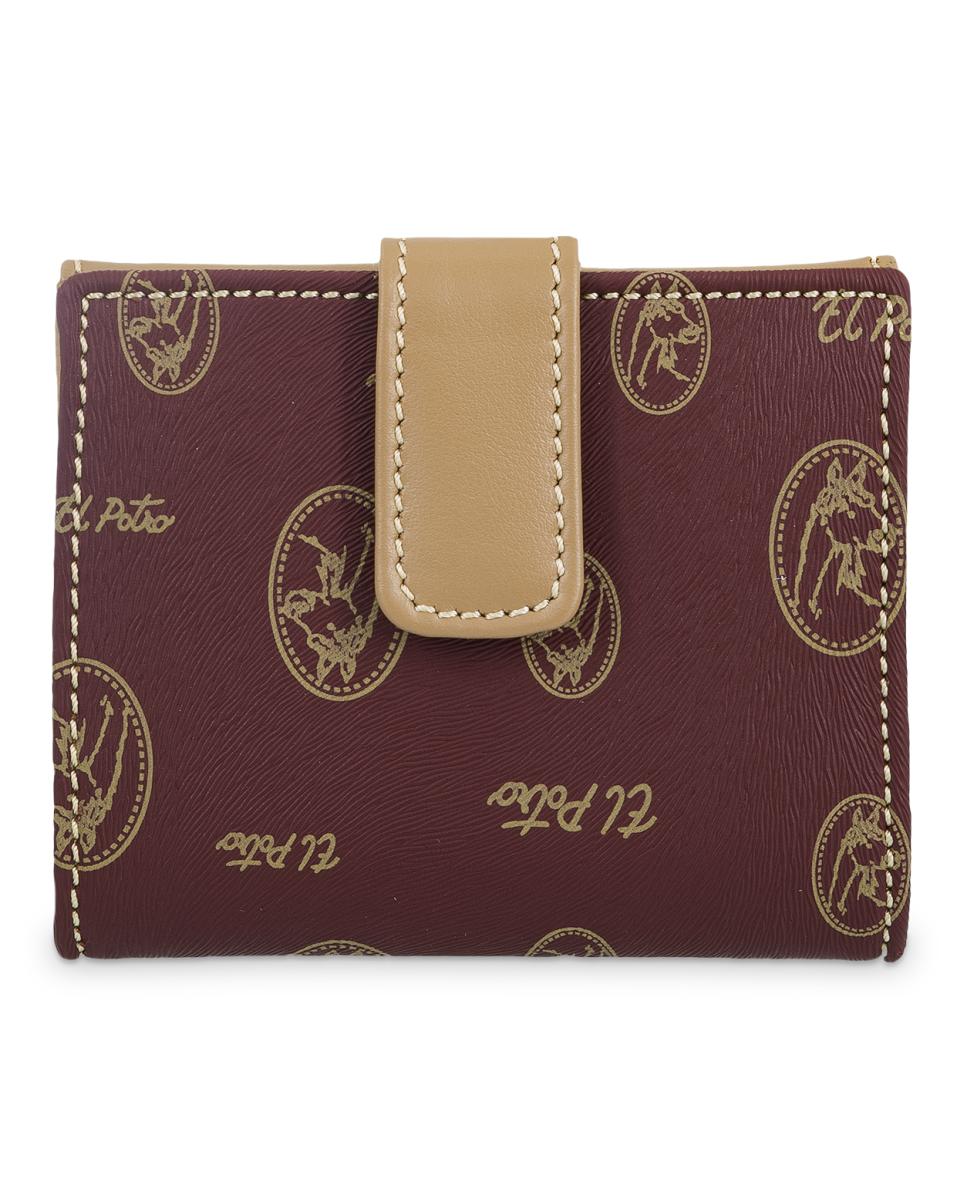 Imagen 0 de Cartera billetera de mujer con monedero