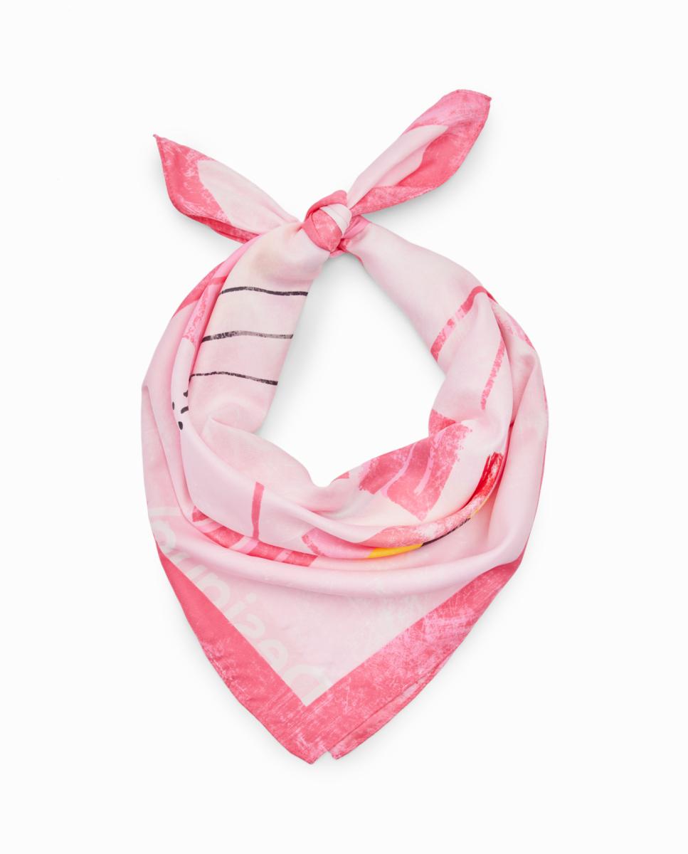 Imagen 0 de Pañuelo carré Pantera Rosa de mujer