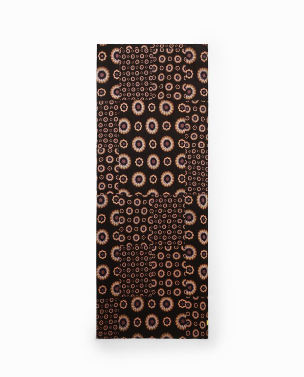 Imagen 0 de Foulard rectangular geométrico de mujer