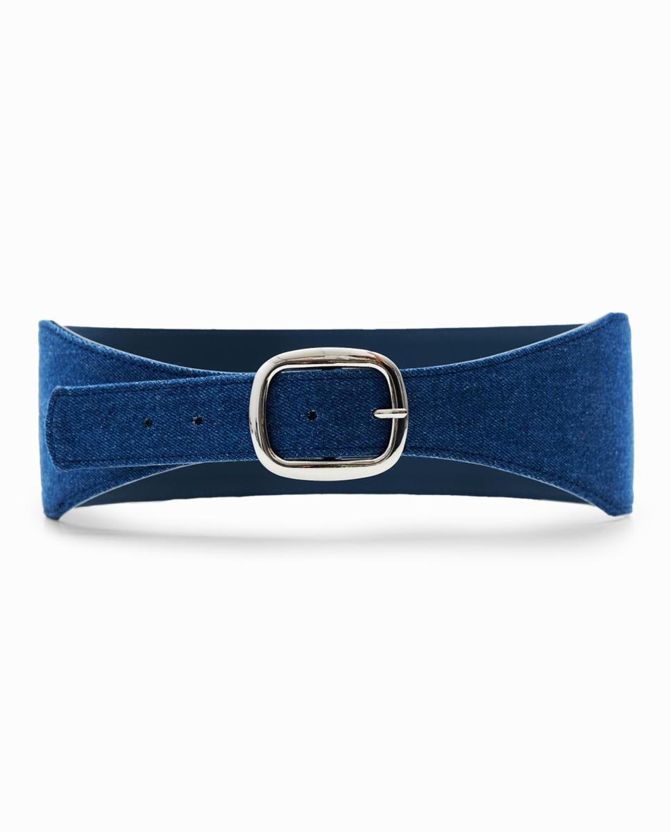 Imagen 0 de Cinturón fajín denim de mujer